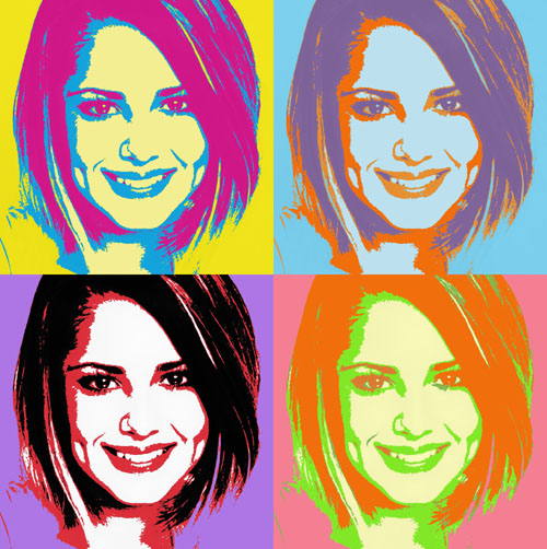 Portrait Style Pop Art Andy Warhol Personnalise Portrait Style Pop Art Andy Warhol Personnalise